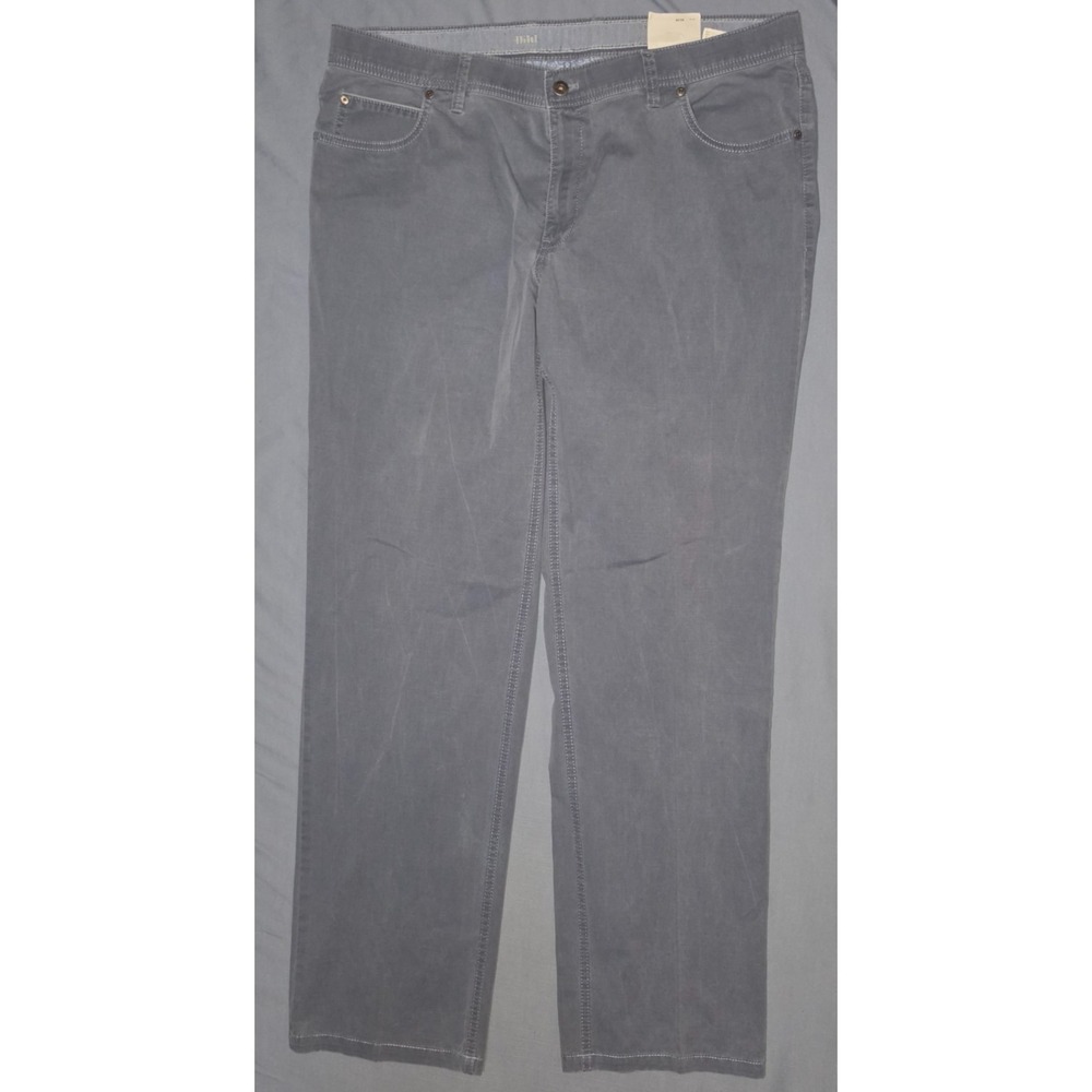 Hiltl Chinos Dolf Casual Pants Men's 40x32 Light Blue Flat Front